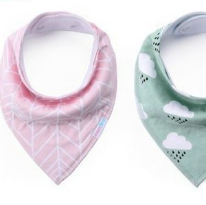 Bandana bibs for girls